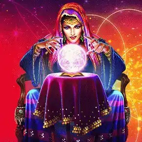 Madame Destiny Megaways slot visual from Pragmatic Play available on kyngscasino-ca.com