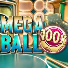Enjoy Mega Ball 100x by Evolution – logo hosted on kyngscasino-ca.com
