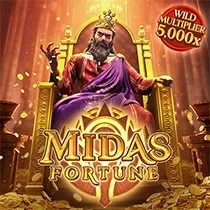 Midas Fortune casino game by PG Soft – featured logo at Kyngs Casino