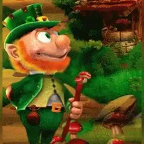 Wish Upon A Leprechaun Megaways logo by Blueprint Gaming Kyngs Casino