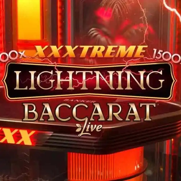 XXXtreme Lightning Baccarat logo by Evolution at Kyngs Casino